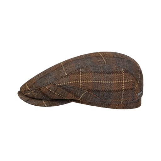 Stetson Scranton Wool Driver Flat Cap