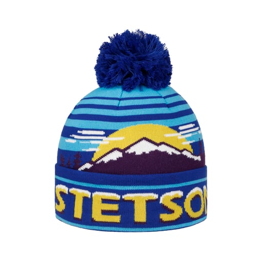 Stetson Snowy Mountains Freestyle Beanie Hat