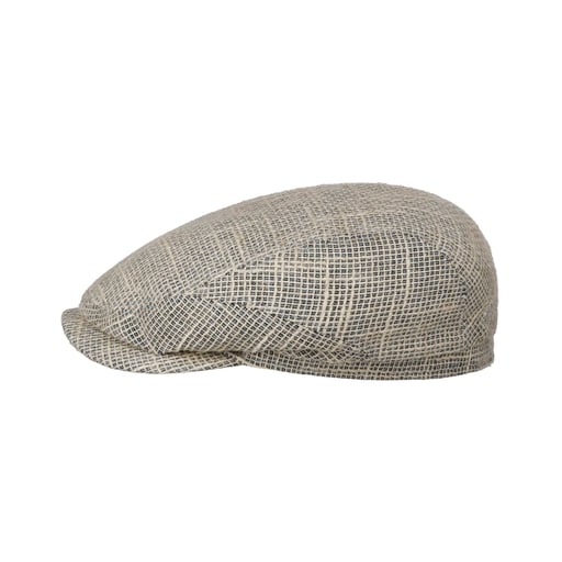 Stetson Sustainable Linen Mix Driver Flat Cap