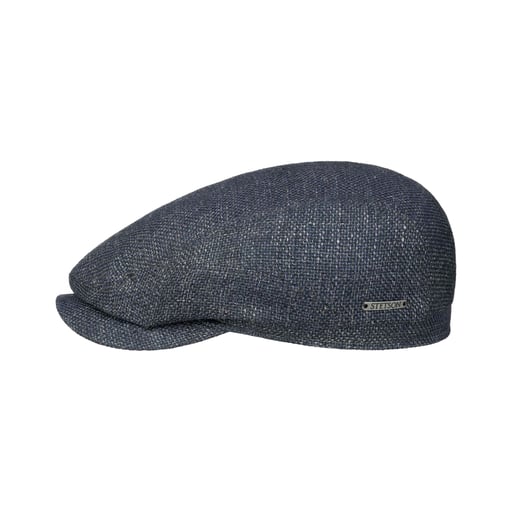 Stetson Taleco Wool Flat Cap with Linen