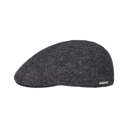 Stetson Texas Boiled Wool Flat Cap