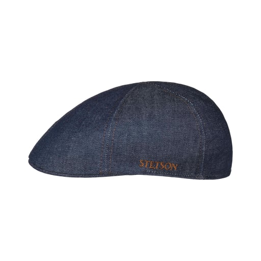 Stetson Texas Pure Denim Sustainable Flat Cap