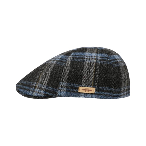 Stetson Texas Shadow Plaid Flat Cap