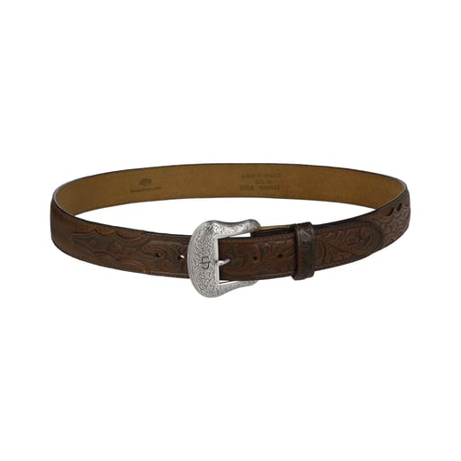 Stetson Tooled Leather Belt