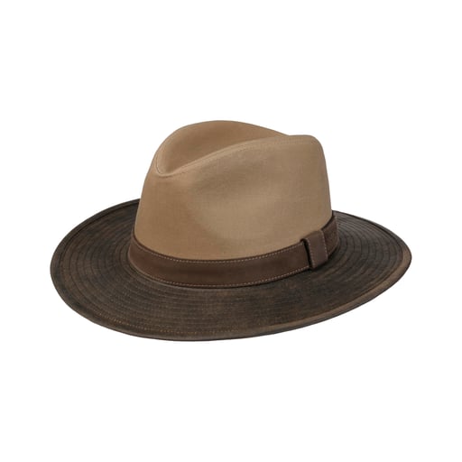 Stetson Twotone Cotton Hat with UV Protection