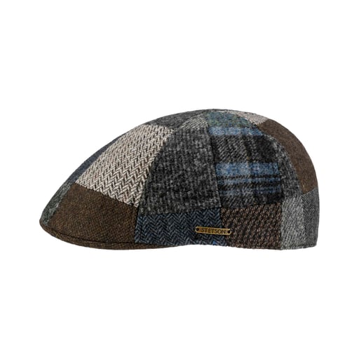 Stetson Viscott Patchwork Flat Cap