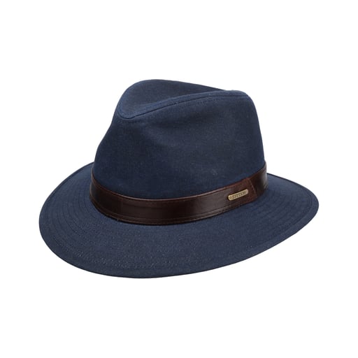 Stetson Waxed Denim Traveller Outdoor Hat