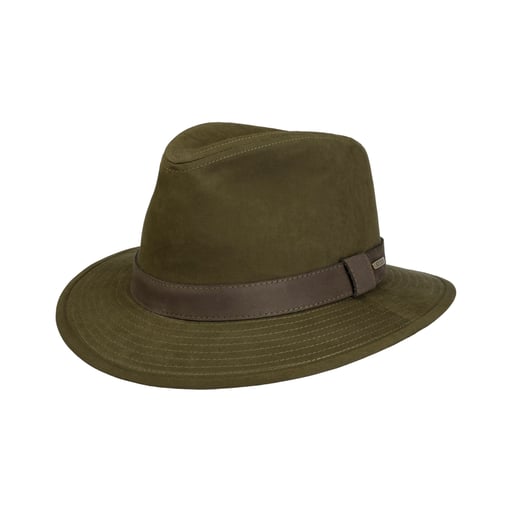 Stetson Waxed Traveller Cloth Hat