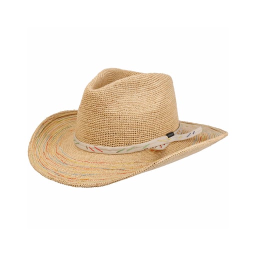 Stetson Western Crochet Straw Hat
