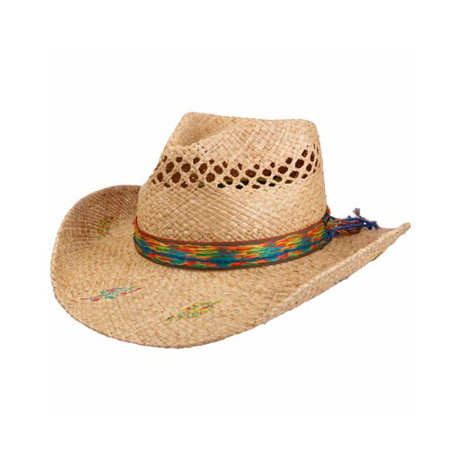 Stetson Western Festival Raffia Hat
