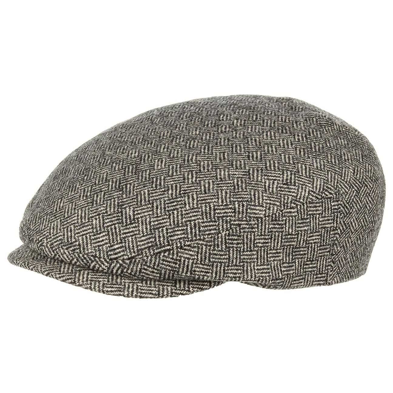 Stetson Woodfield Herringbone Flat Cap
